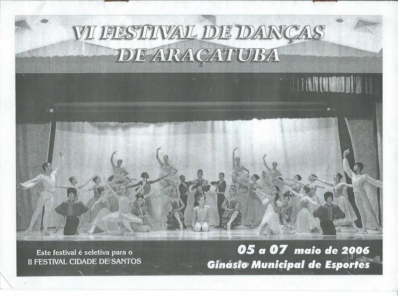 FESTIVAL DE DANÇA ARAÇATUBA 2006