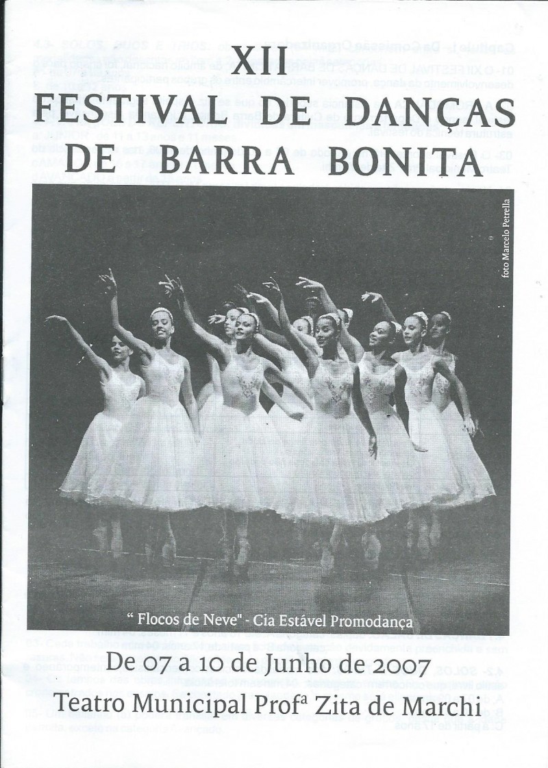 FESTIVAL DE DANÇA DE BARRA BONITA 2007