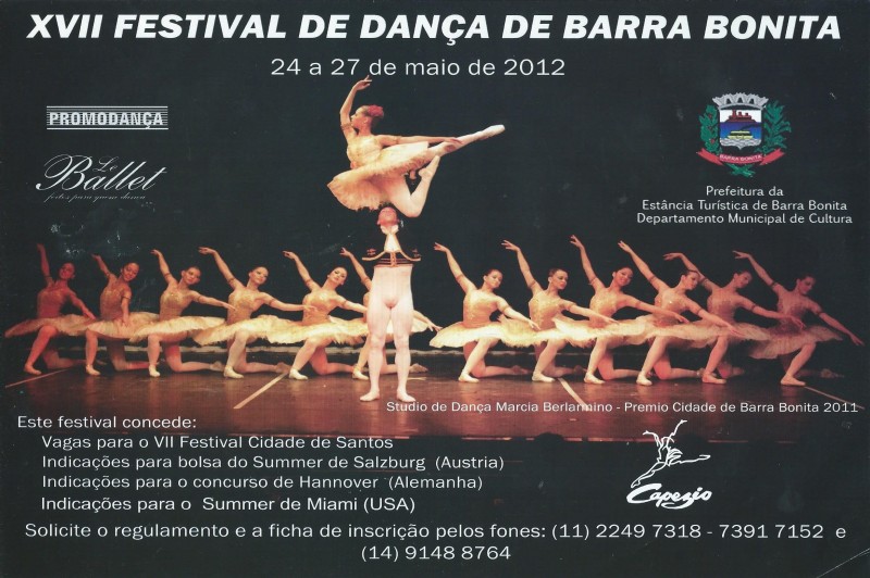 FESTIVAL DE DANÇA DE BARRA BONITA 2012