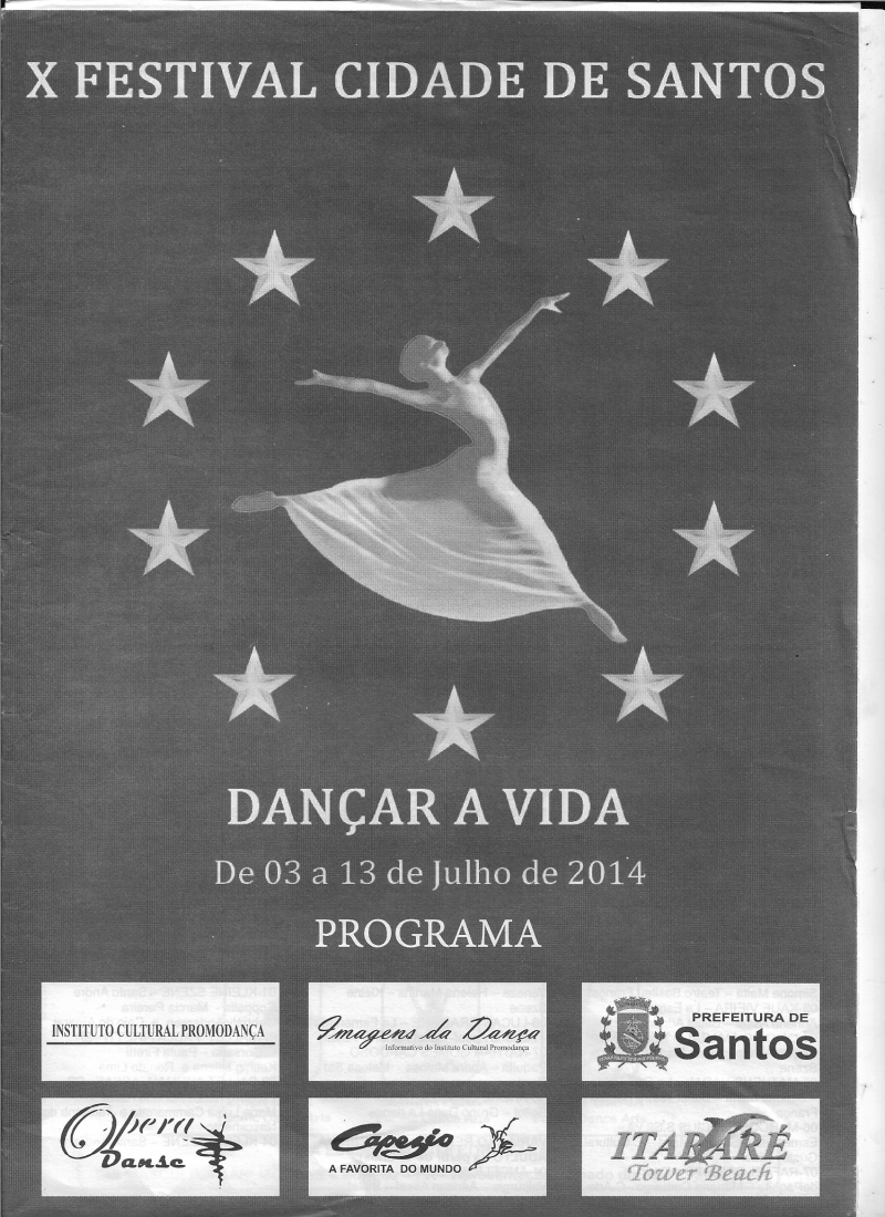 FESTIVAL CIDADE DE SANTOS - DANÇAR A VIDA 2014